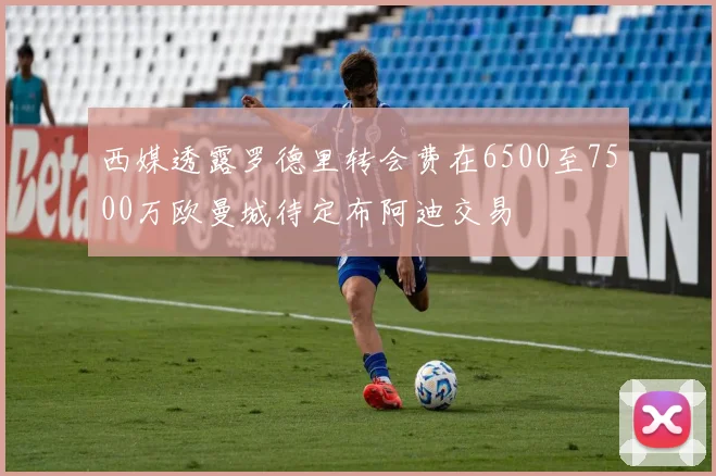 西媒透露罗德里转会费在6500至7500万欧曼城待定布阿迪交易