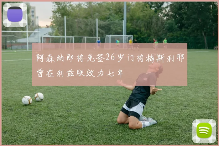阿森纳即将免签26岁门将梅斯利耶曾在利兹联效力七年